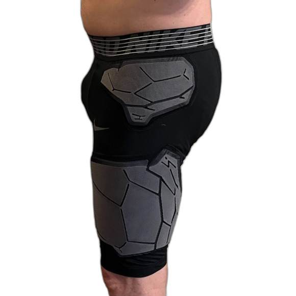 Nike Pro Black Padded American Football Shorts  Mens Size Large - Picture 7 of 8